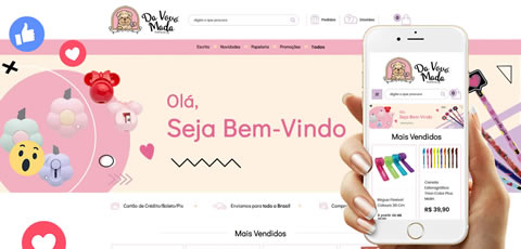 Imagem Tema Loja Integrada Papelaria