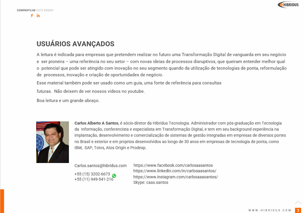 Slide de Serviços de Tecnologia em PowerPoint