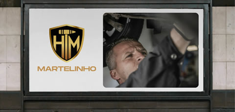 Imagem Criação Logotipo HM Martelinho