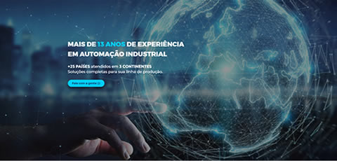 Criação de site Institucional automação industrial