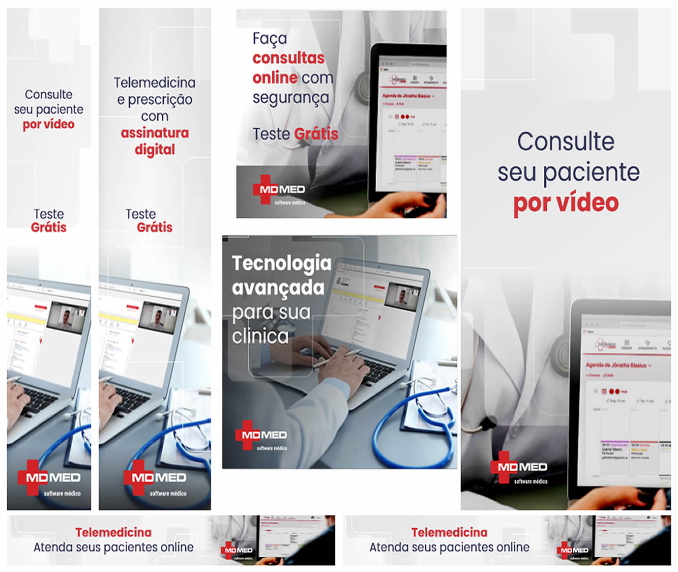 Criação de banners Goolgle ADs - Carolini Santos
