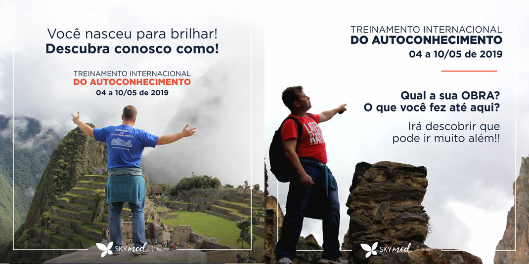 Criação de mídia social Skymed - Carolini Santos